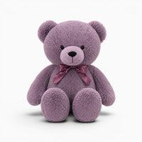 Large Purple Teddy Bear Oh My Plushie