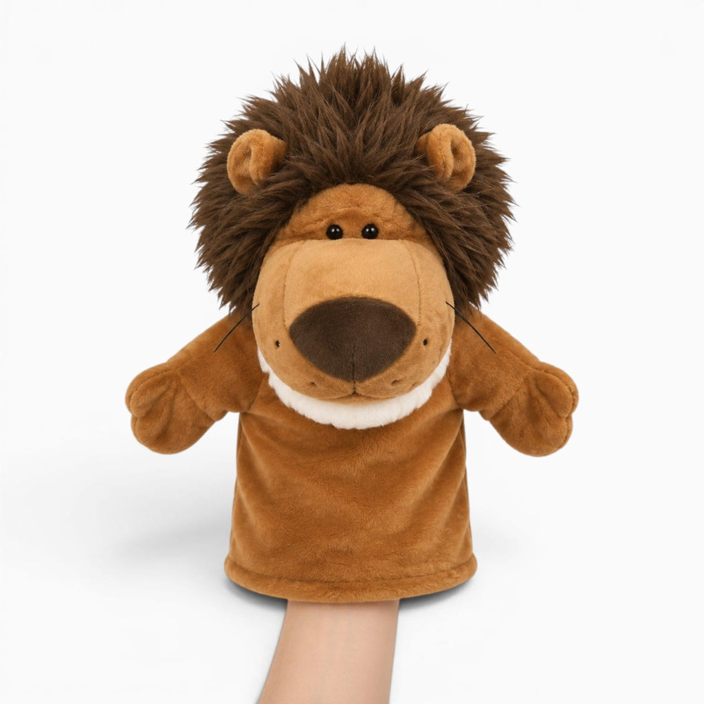 Lion Hand Puppet Oh My Plushie