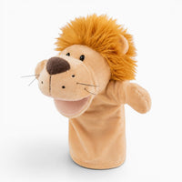 Lion Plush Hand Puppet Oh My Plushie