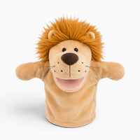 Lion Plush Hand Puppet Oh My Plushie