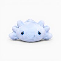 Long Blue Axolotl Cuddle Pillow Oh My Plushie