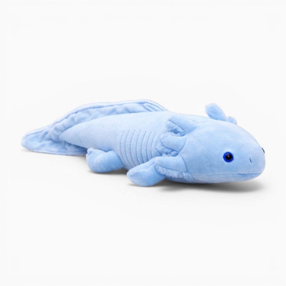 Long Blue Axolotl Cuddle Pillow Oh My Plushie