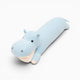 Long Blue Hippo Pillow Oh My Plushie