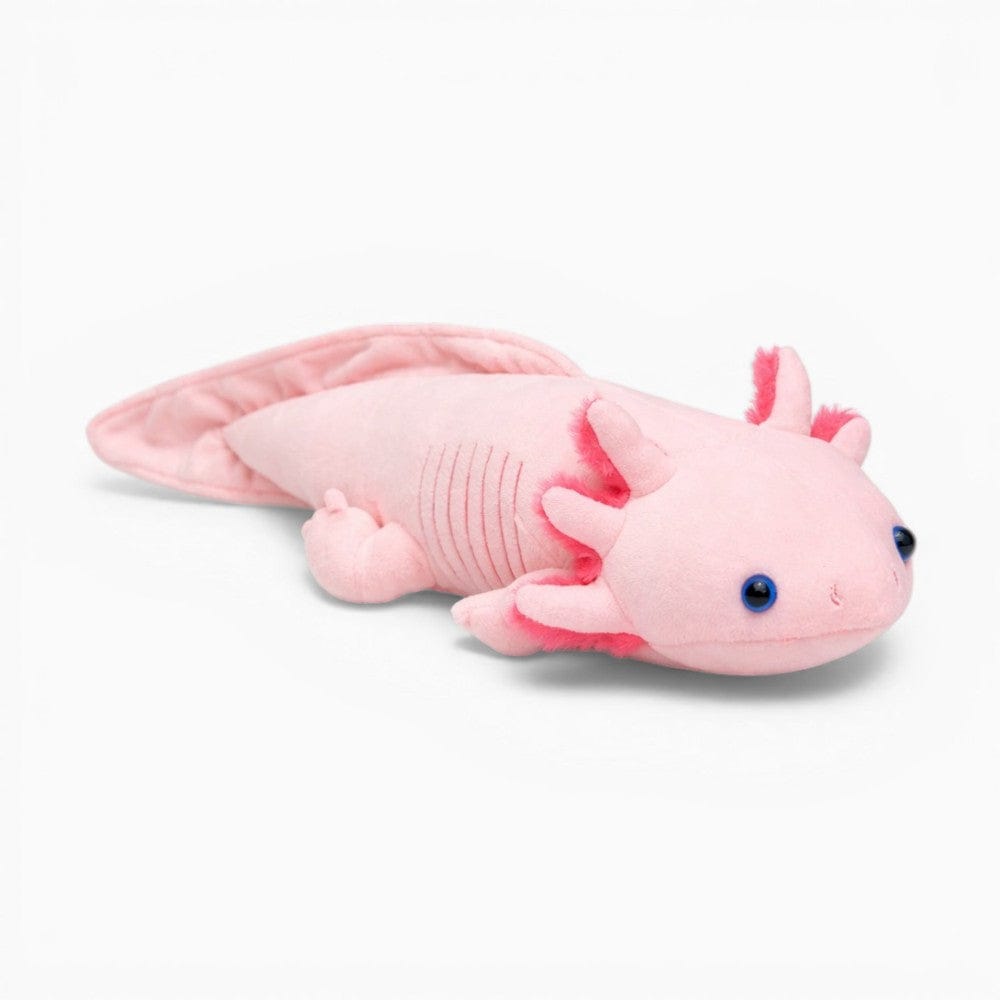 Long Pink Axolotl Cuddle Pillow Oh My Plushie