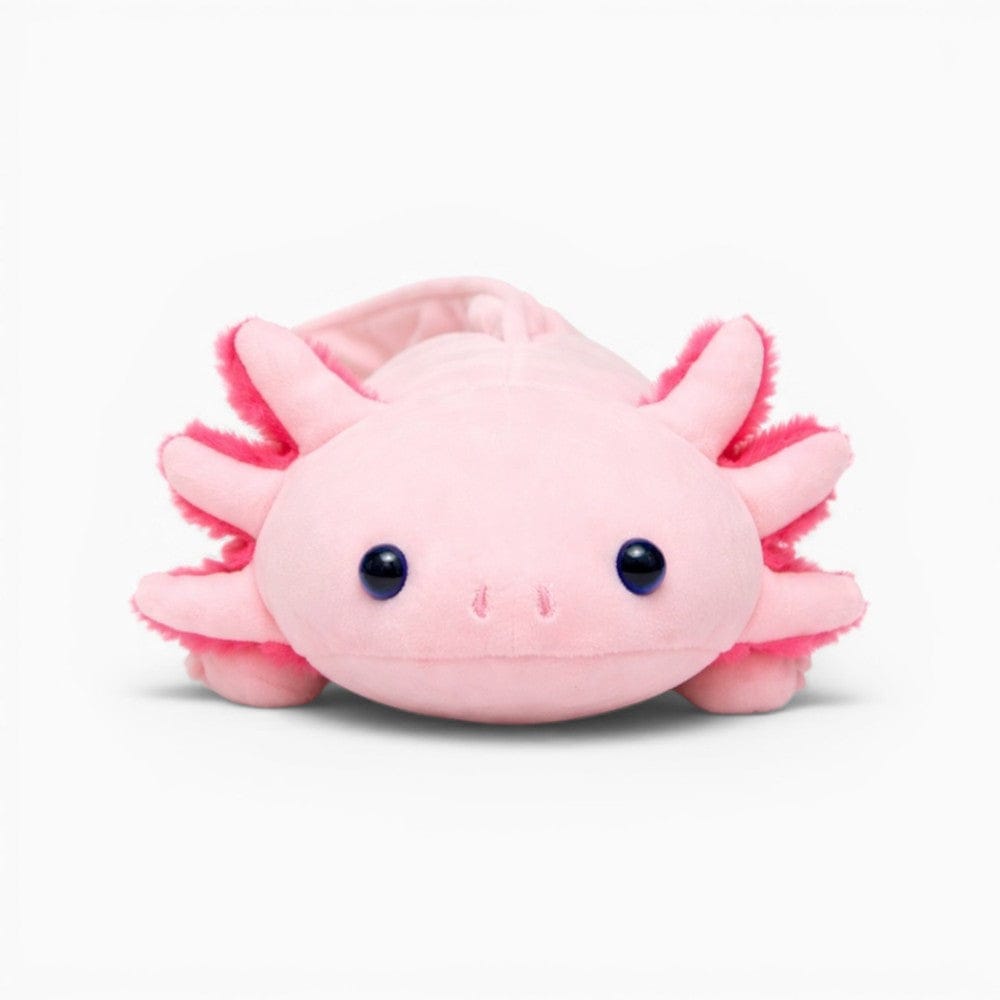 Long Pink Axolotl Cuddle Pillow Oh My Plushie