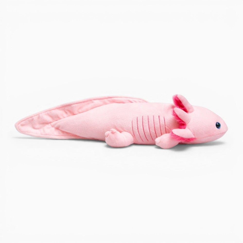Long Pink Axolotl Cuddle Pillow Oh My Plushie