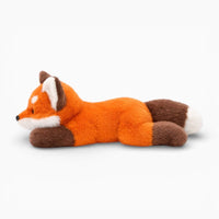 Lying Fox Plush in Light Orange and White Oh My Plushie