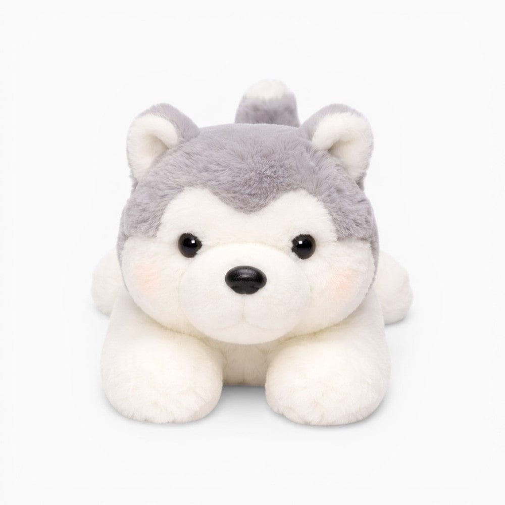 Lying Kawaii Husky Plush Oh My Plushie