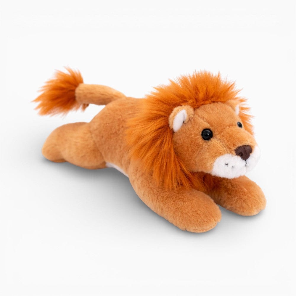 Lying Lion Plush with Bushy Tail Oh My Plushie