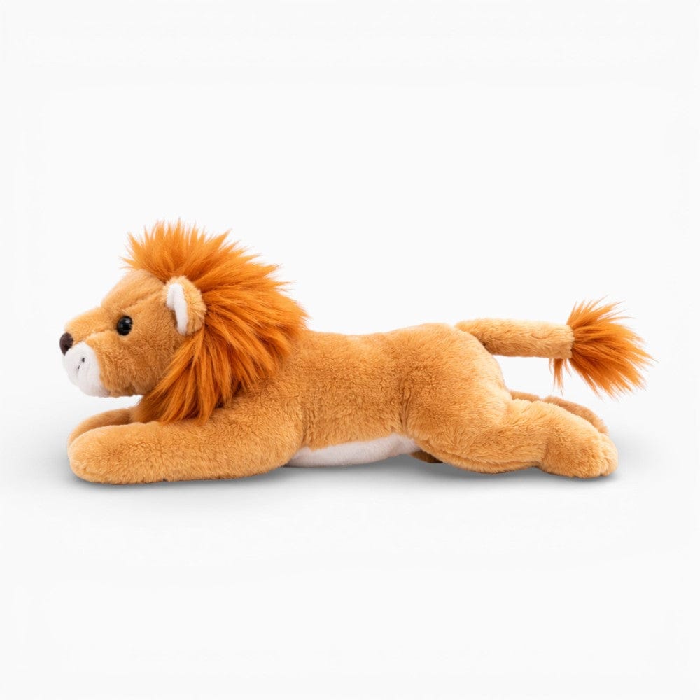 Lying Lion Plush with Bushy Tail Oh My Plushie