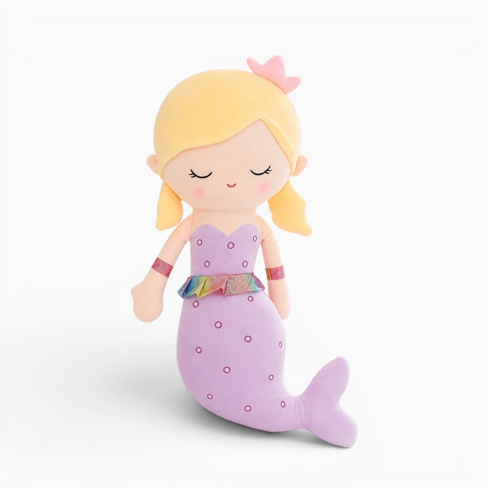 Mermaid Plush with Purple Dress Oh My Plushie
