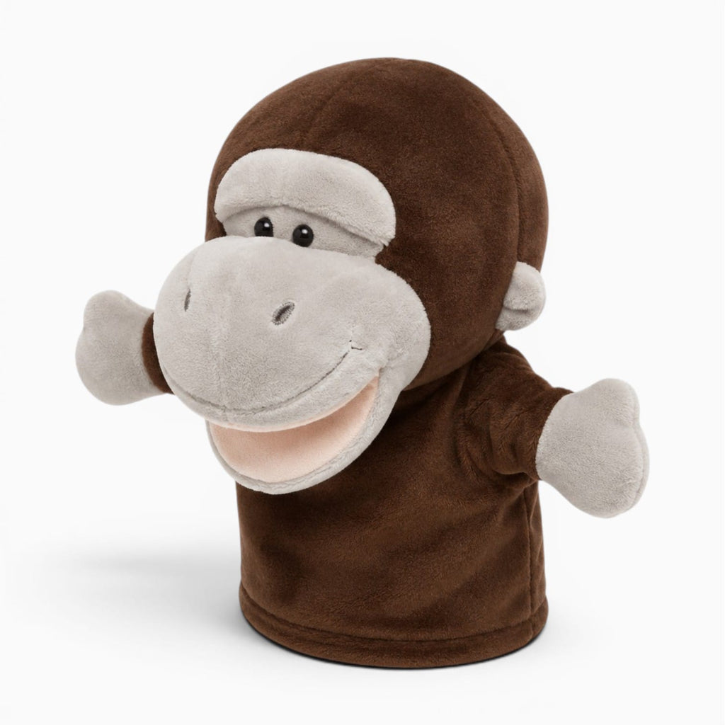 Monkey Plush Hand Puppet Oh My Plushie