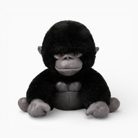 Monkey Plush in Black Oh My Plushie