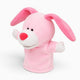 Pink Bunny Hand Puppet Oh My Plushie