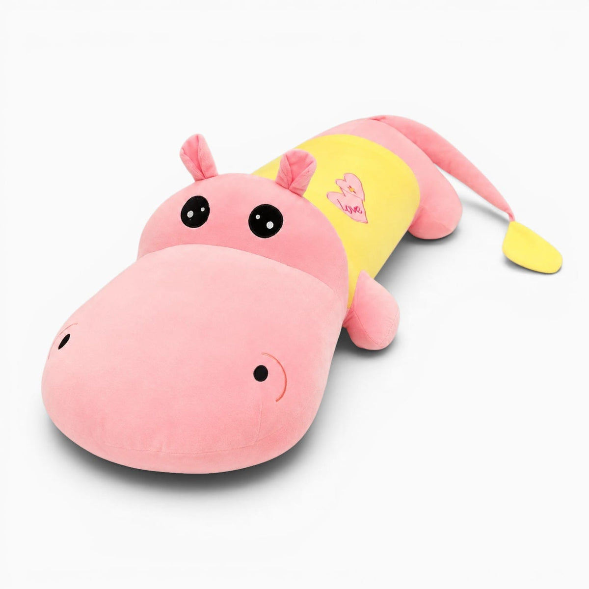Pink Giant Hippo Plush Oh My Plushie