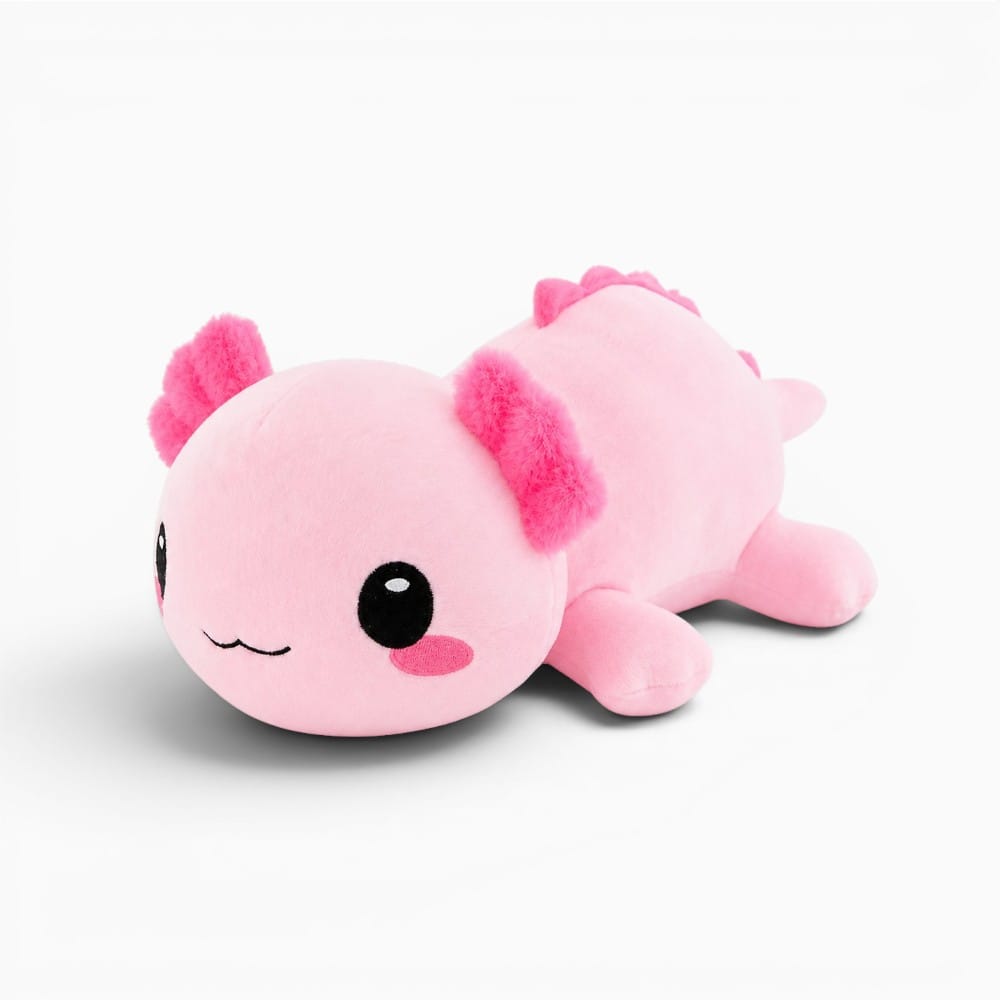 Pink Kawaii Axolotl Plush Oh My Plushie