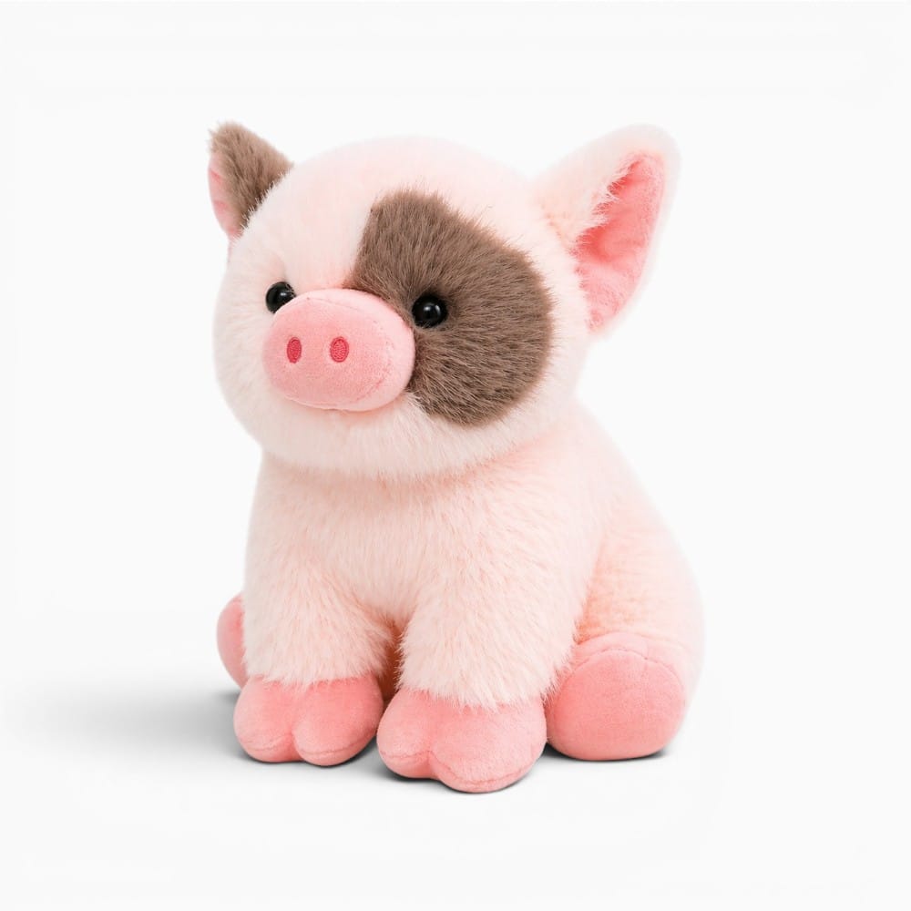 Pink Pig Plush Oh My Plushie
