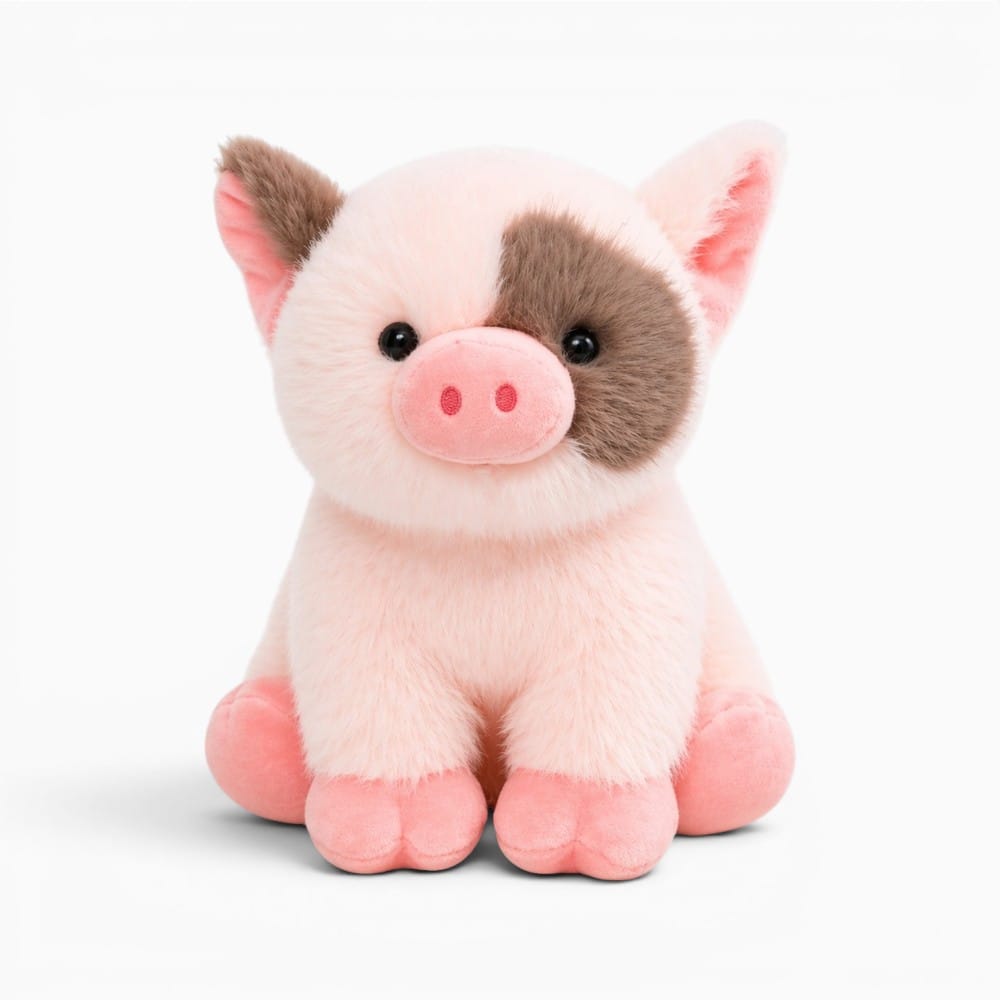 Pink Pig Plush Oh My Plushie