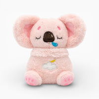 Pink Sleeping Koala Plush Oh My Plushie