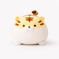 Plump Kawaii Tiger Plush Cuddle Pillow Oh My Plushie