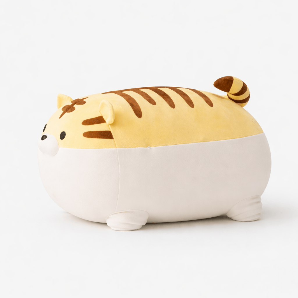 Plump Kawaii Tiger Plush Cuddle Pillow Oh My Plushie
