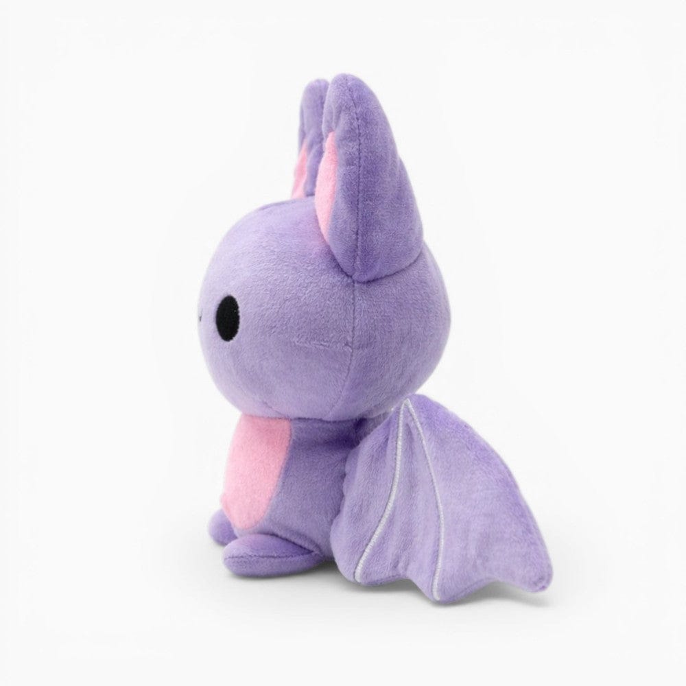 Purple Bat Plush with Wings and Pink Ears Oh My Plushie