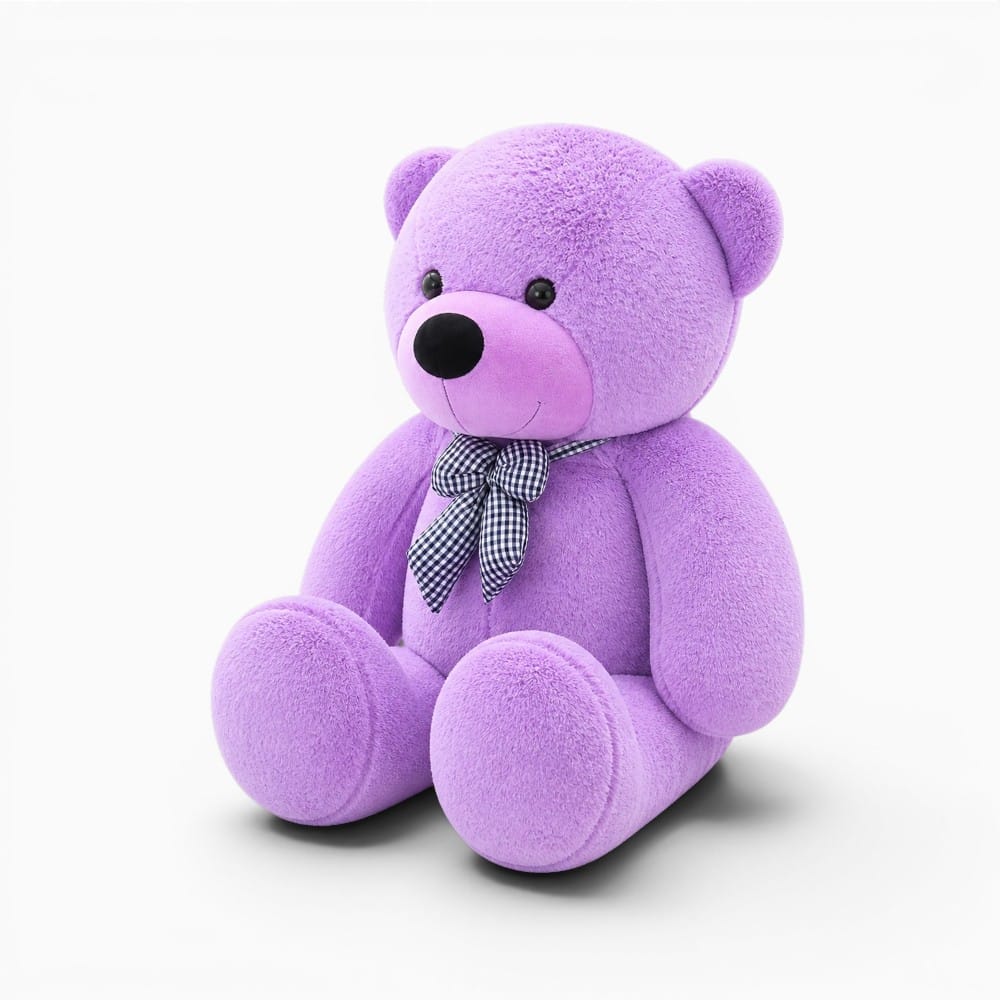 Purple Giant Teddy Bear Oh My Plushie