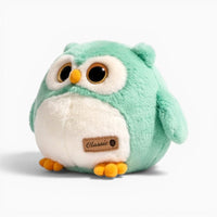 Purple Round Owl Plush Oh My Plushie