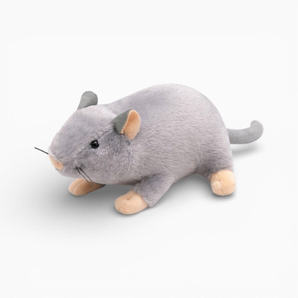 Realistic Grey Mouse Plush Oh My Plushie