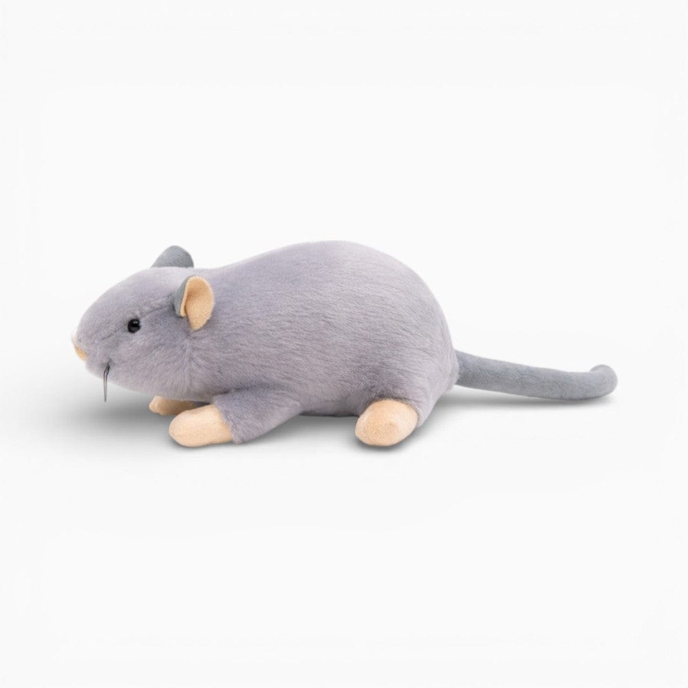 Realistic Grey Mouse Plush Oh My Plushie