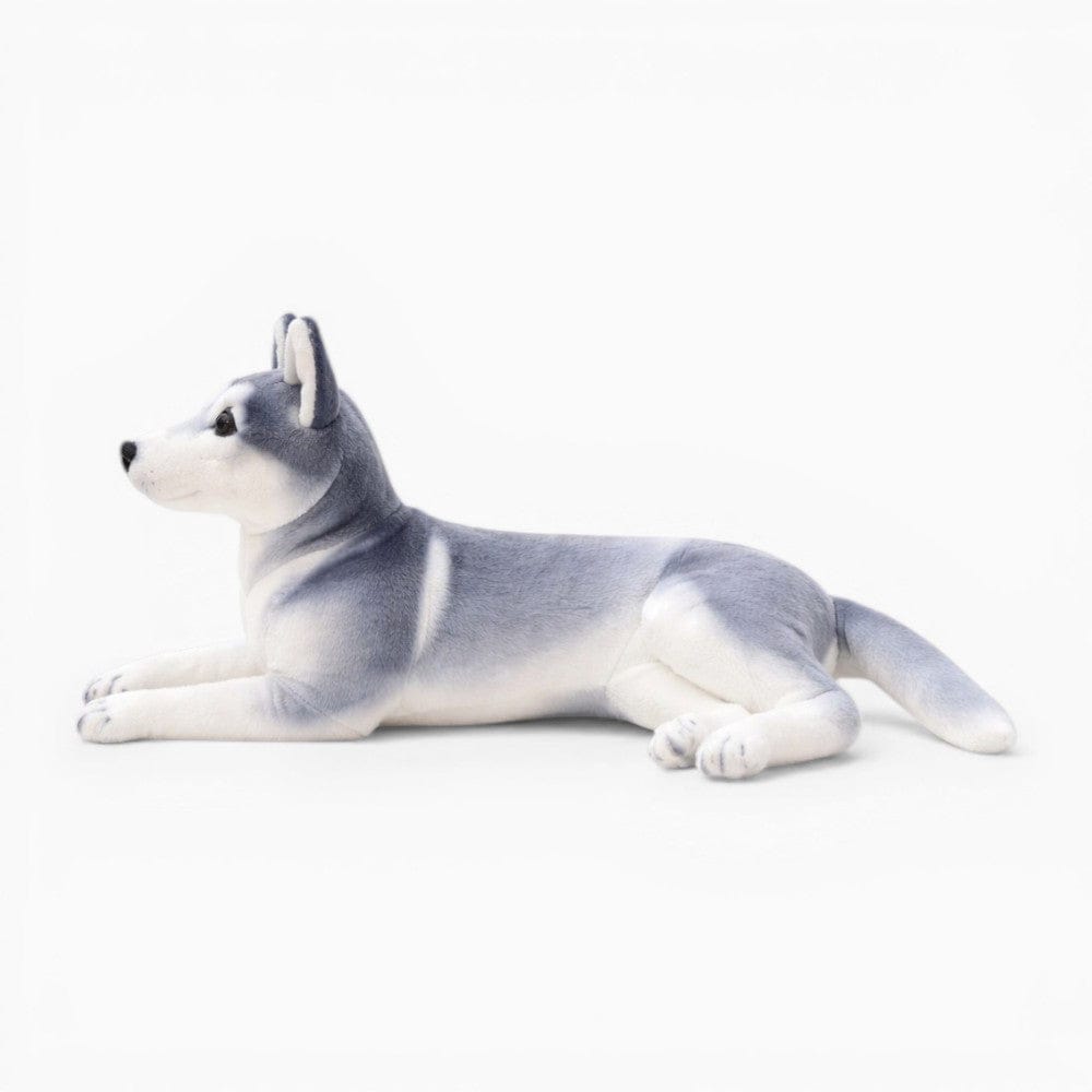 Realistic Lying Husky Plush Oh My Plushie