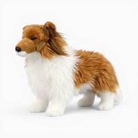 Realistic Sheltie Dog Plush Oh My Plushie