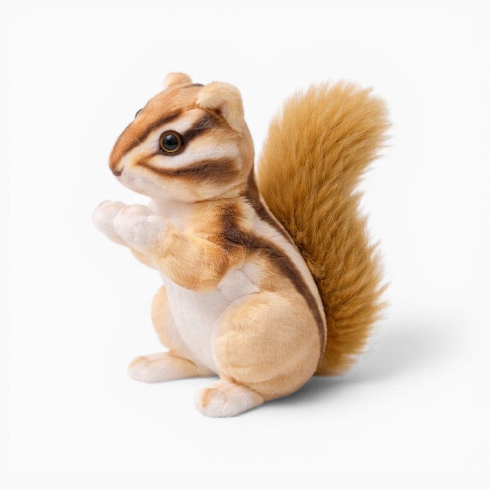 Realistic Squirrel Plush with Bushy Tail Oh My Plushie