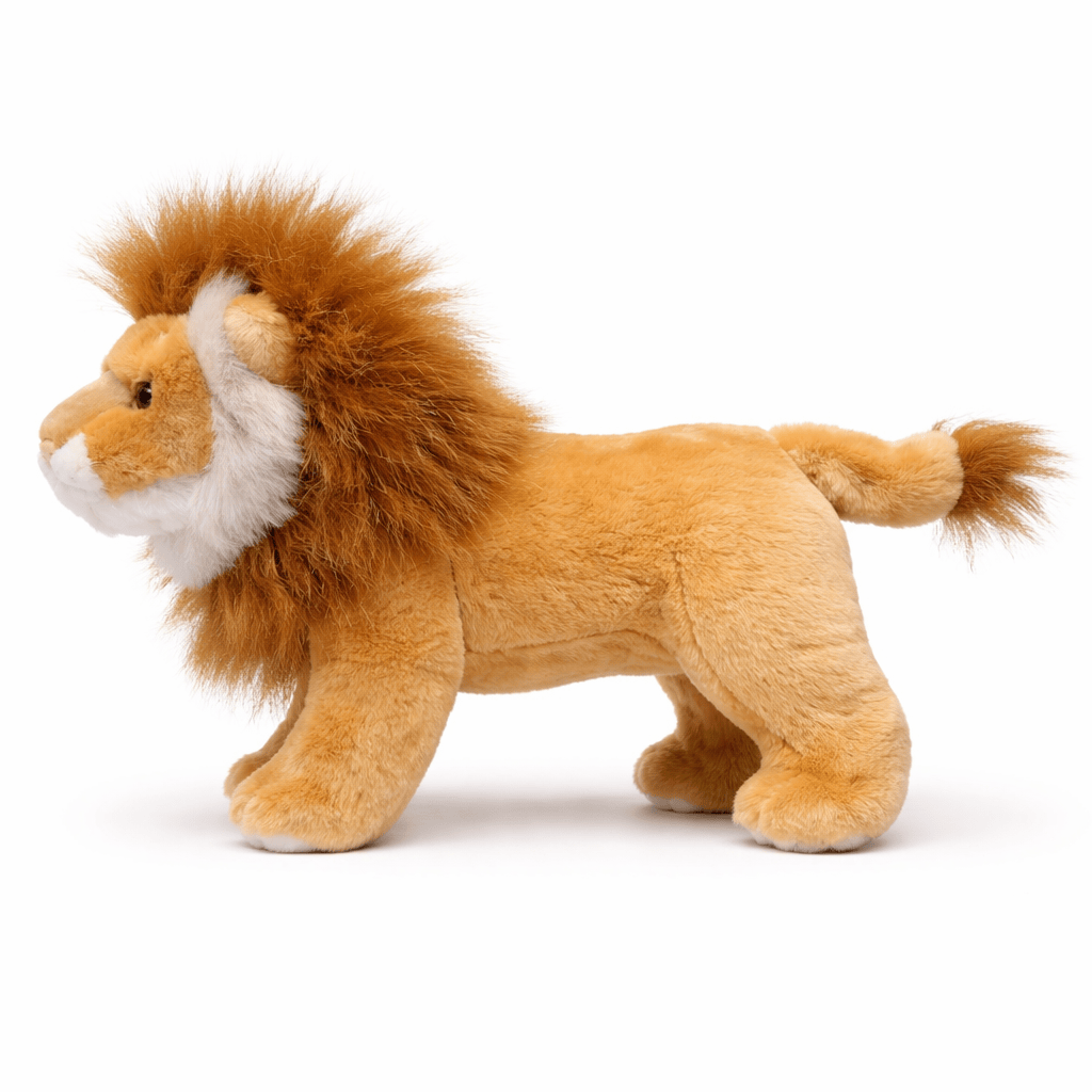 Realistic Standing Lion Plush Oh My Plushie