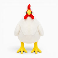 Realistic White Chicken Plush Oh My Plushie