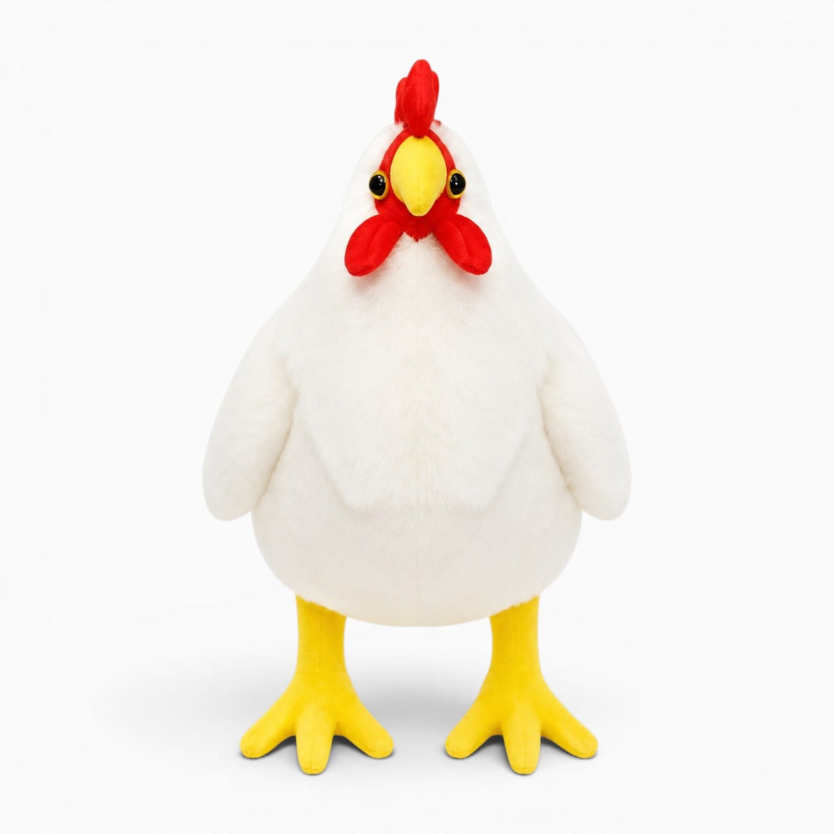 Realistic White Chicken Plush Oh My Plushie