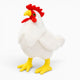 Realistic White Chicken Plush Oh My Plushie