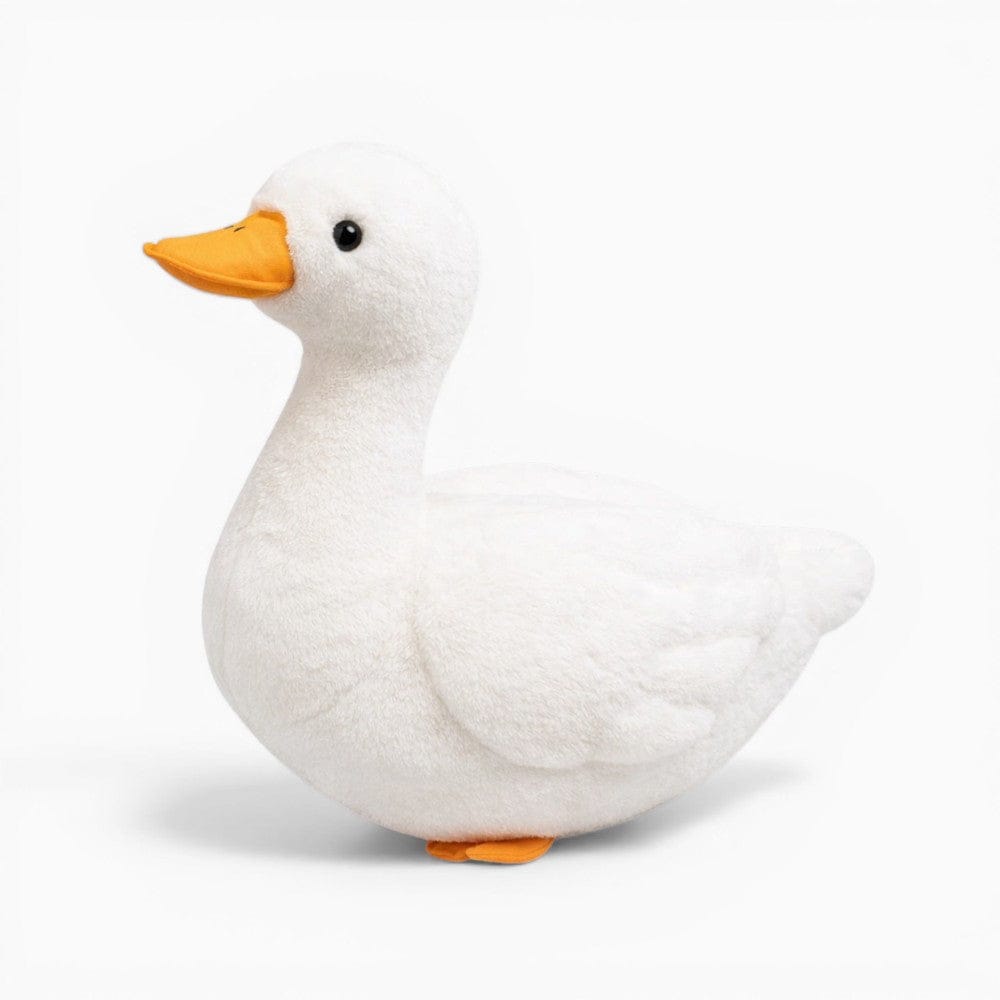 Realistic White Duck Plush Oh My Plushie