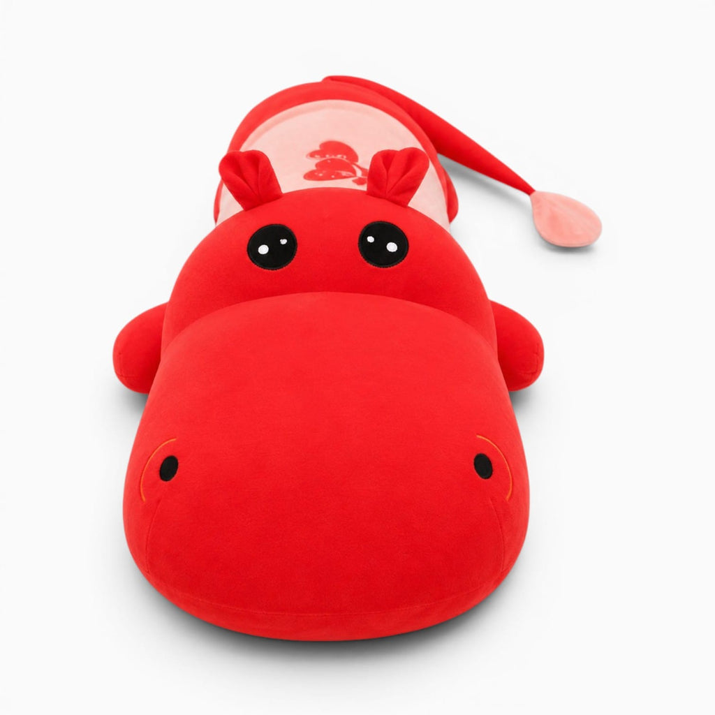 Red Giant Hippo Plush Oh My Plushie