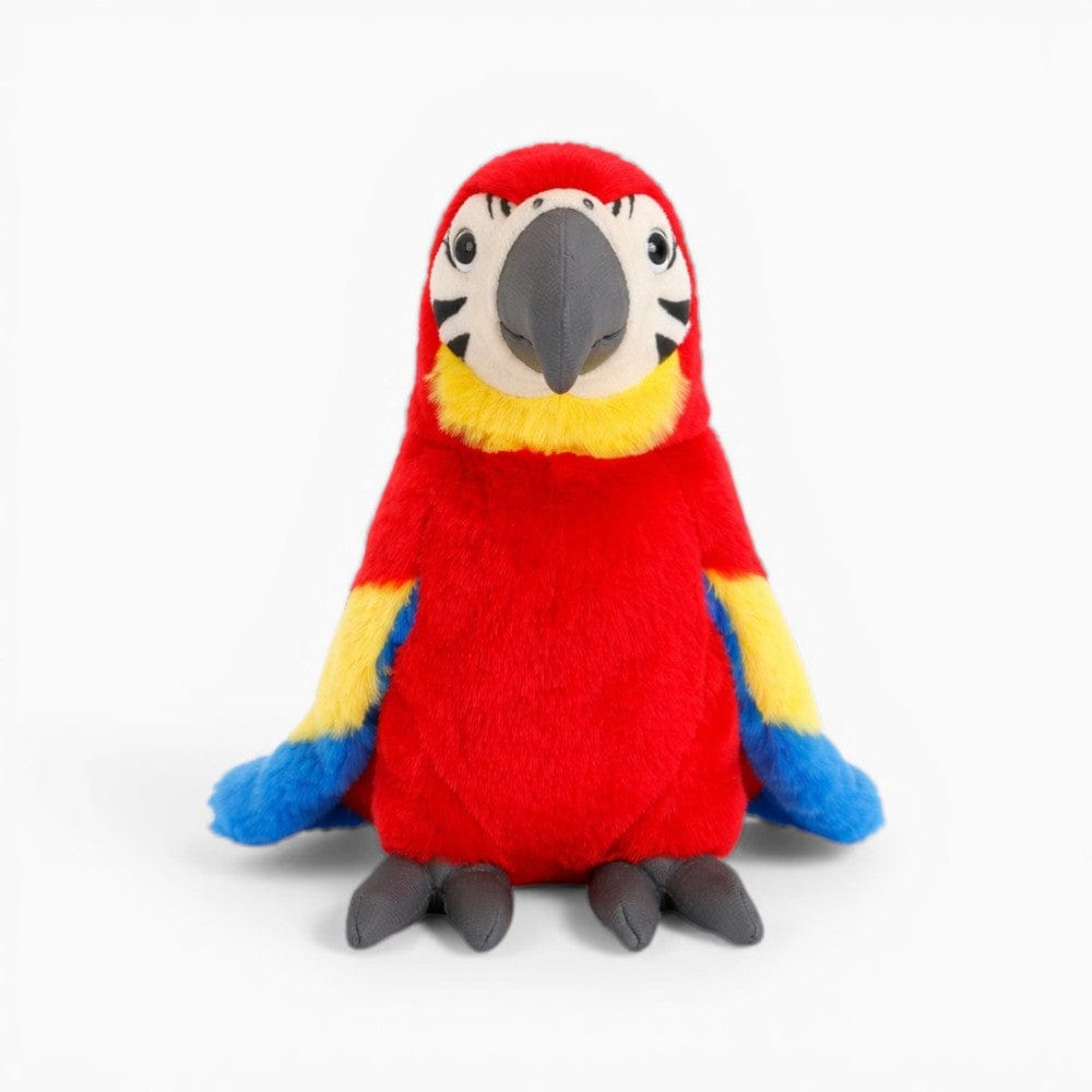 Red Macaw Parrot Plush Oh My Plushie