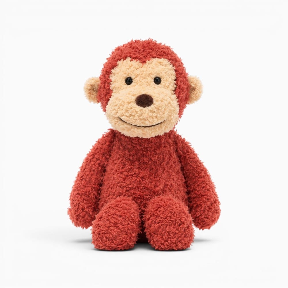 Red Monkey Plush Oh My Plushie