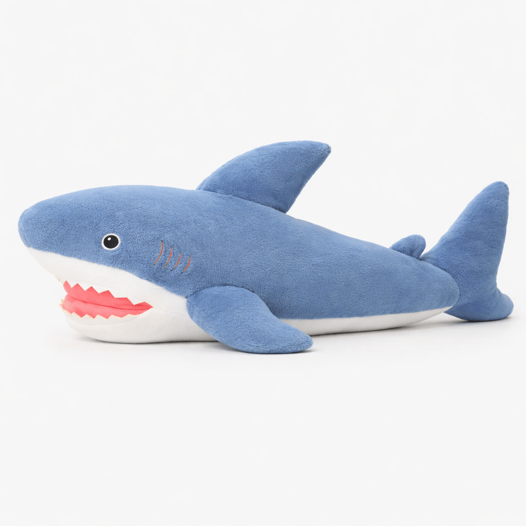 Shark Plush with Wide Open Mouth Oh My Plushie
