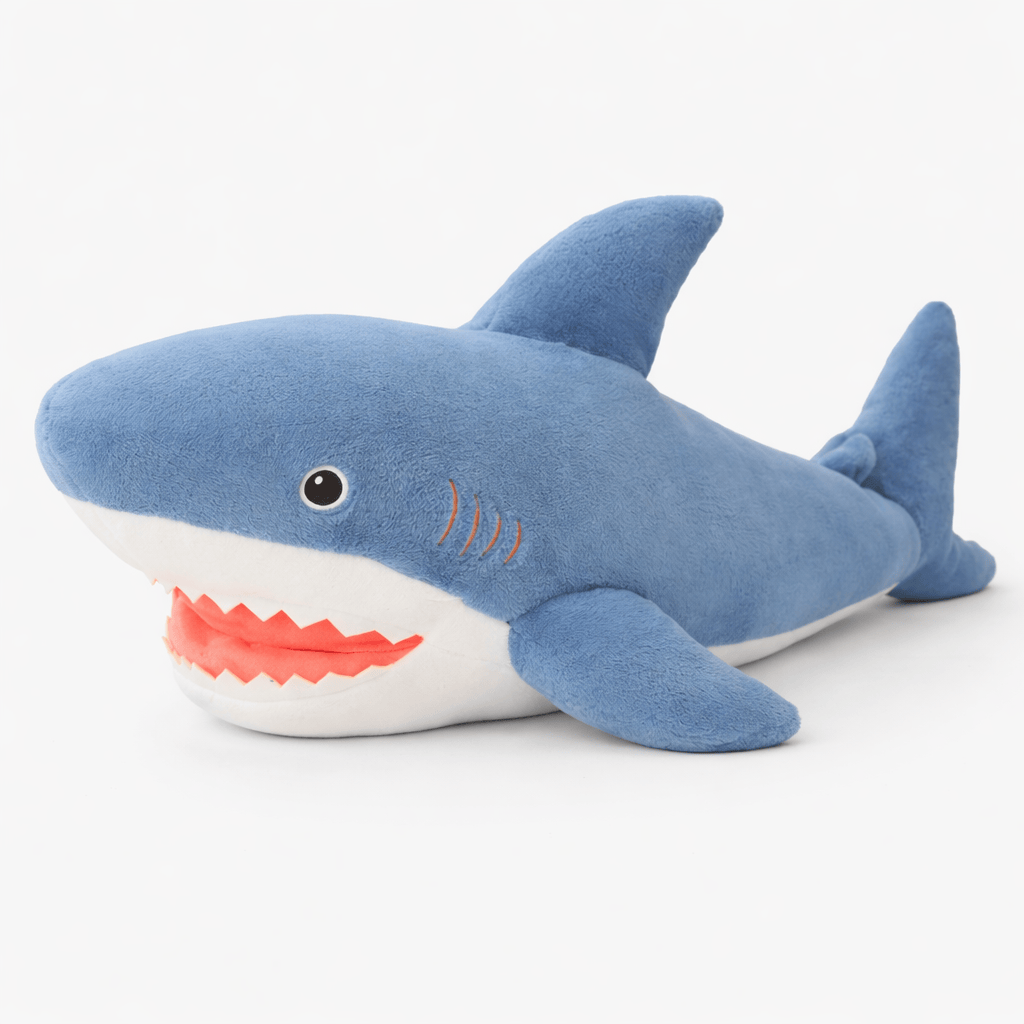 Shark Plush with Wide Open Mouth Oh My Plushie
