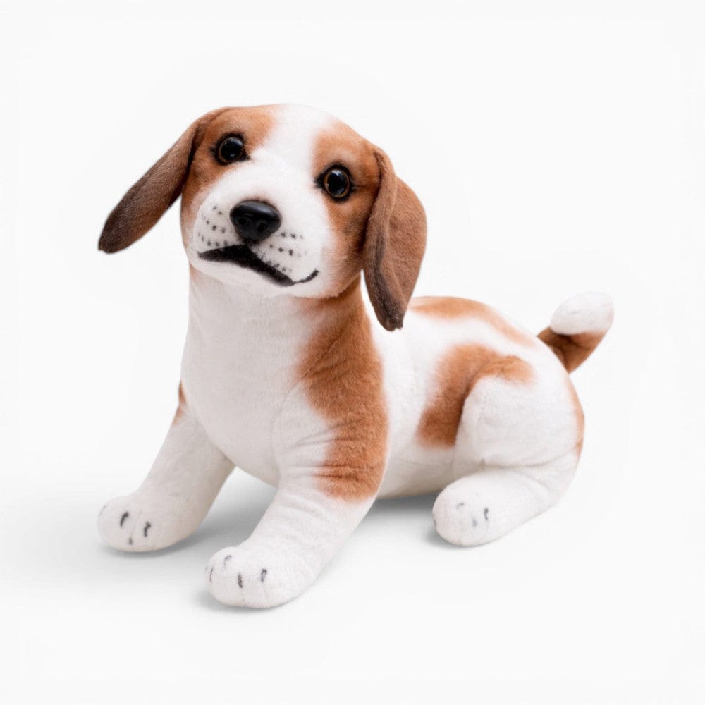 Sitting Lifelike Beagle Plush Oh My Plushie