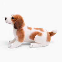 Sitting Lifelike Beagle Plush Oh My Plushie