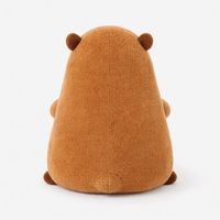 Sleeping Capybara Plush with Blue Nose Bubble Oh My Plushie