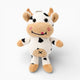 Small Black White Spotted Cow Plush Keychain Oh My Plushie