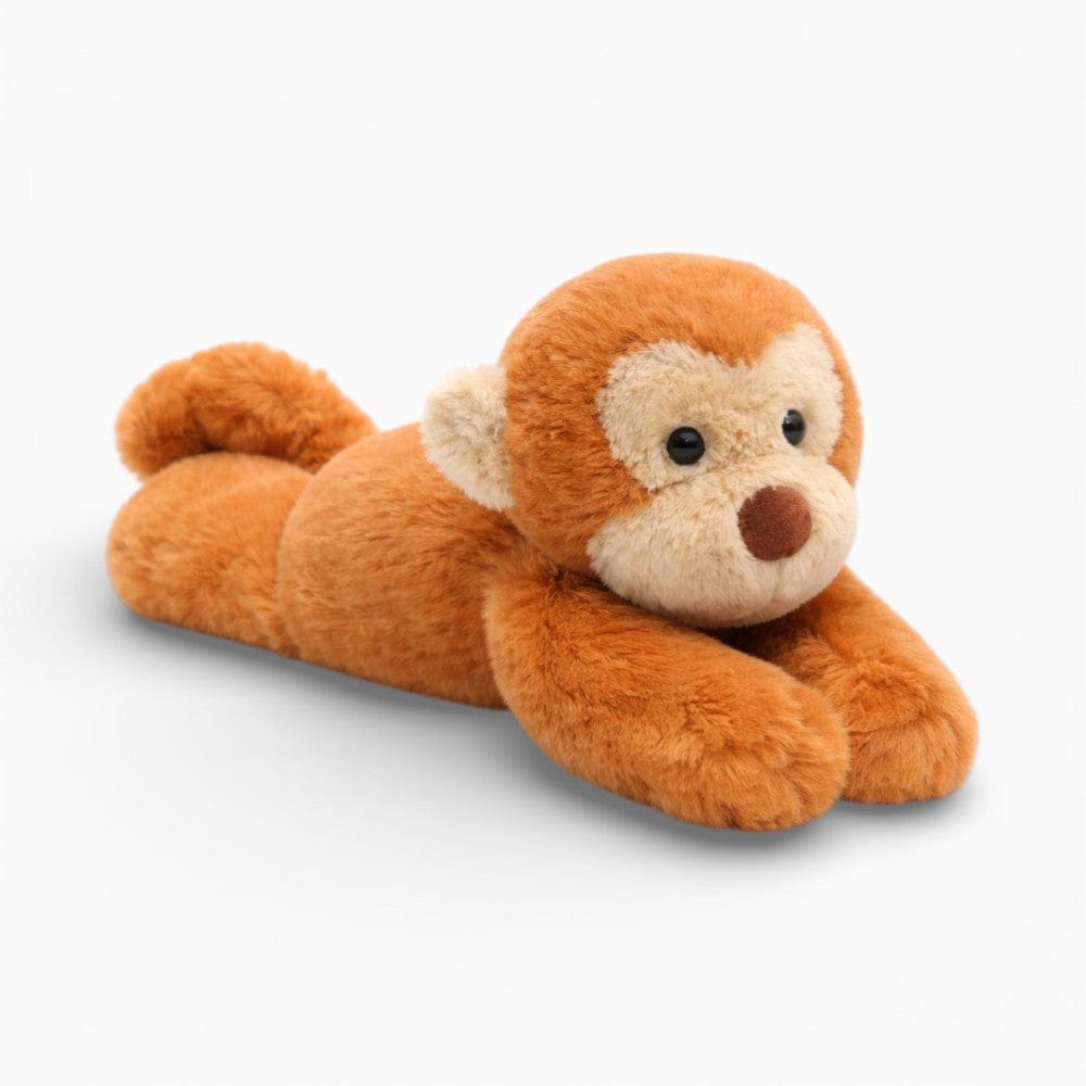 Small Brown Fluffy Monkey Plush Oh My Plushie