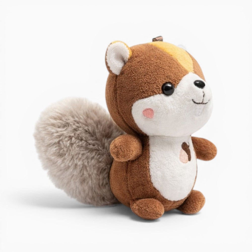 Small Kawaii Squirrel Keychain Oh My Plushie