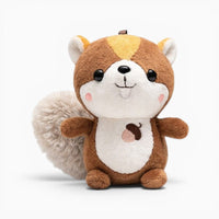 Small Kawaii Squirrel Keychain Oh My Plushie